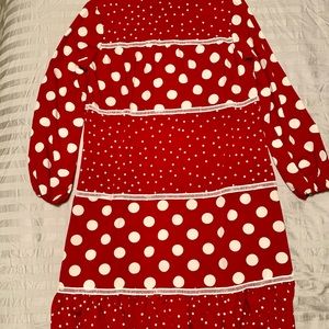 SHEIN polka dot dress